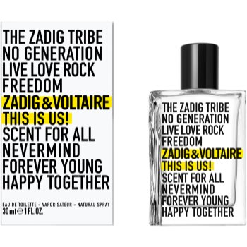 ZADIG&VOLTAIRE THIS IS US! Eau de Toilette unisex - imagine 3